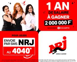 C'est reparti : 1 AN de SALAIRE À GAGNER avec NRJ Nouvelle-Calédonie !