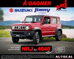 Gagne une Suzuki Jimny 4x4 avec NRJ – Le grand jeu est de retour !
